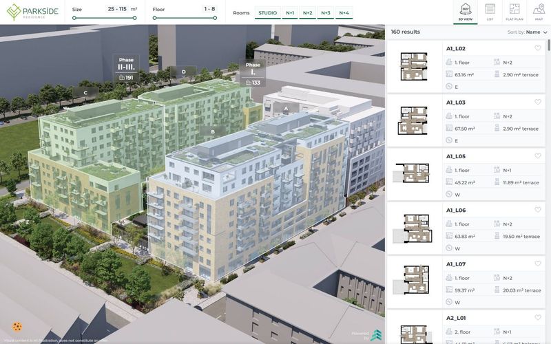Parkside 3D viewer preview