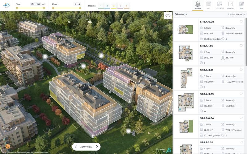 Sasad Resort Sky 3D viewer preview