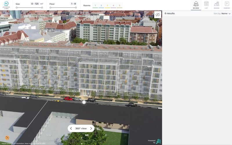 Universo 3D viewer preview